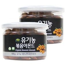 OrganicStory 유기농 볶음 아몬드, 150g, 2개