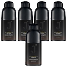 제이숲 프로페셔널 커버업 새치 염모제 300ml, 다크브라운, 5개