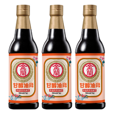 KIMLAN 金蘭 甘醇油膏, 590ml, 3瓶