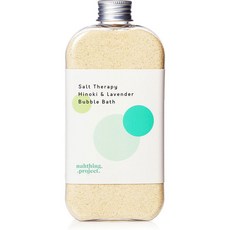 nahthing project. 五感泡泡喜馬拉雅浴鹽 檜木薰衣草香 綠色款, 230g, 1罐