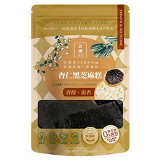 亦擇 杏仁黑芝麻糕, 25包, 純素, 低溫烘焙, 非油炸, 無添加澱粉, 250g, 1袋