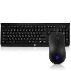 hp 惠普 電競鍵盤滑鼠組合 KM100, 一般型, 單一顏色