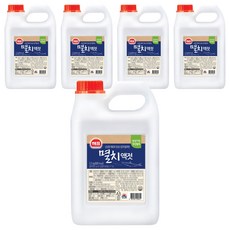 해표 멸치액젓, 2.5kg, 5개