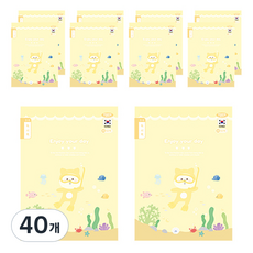 PENPIA 1000 國小裝訂筆記本 3-6 閱讀記錄本 A, A黃色(浮潛), 40個