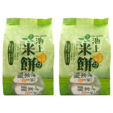 池上鄉農會 池上米餅 紅藜口味, 75g, 2袋