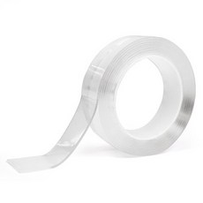 Pyeon Store 防滑凝膠型巨型雙面膠帶 3cm x 3m, 1個, 透明