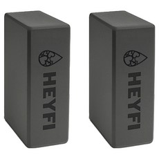 헤이피 요가블럭 2p, 딥쉐도우, 1세트