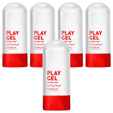 TENGA PLAY GEL NATURAL WET 共趣潤滑液, 160ml, 5條