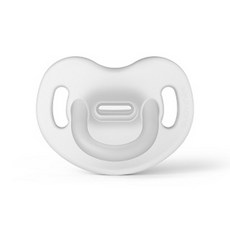 suavinex 蘇維妮 幼兒全矽膠母乳觸感奶嘴, 1個, 第2階段(6個月以上), 白色