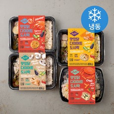 맛있닭 다이어트 도시락 4종 세트 (냉동), 840g, 1세트