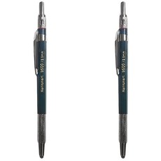 Nationart 工程筆 自動滑落 I9500 綠桿, 2mm, 2支