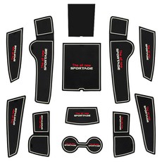 MAYTON 車用隔音墊11件組 + 隔熱墊 Kia Sportage NQ5適用 霧面黑, 1組