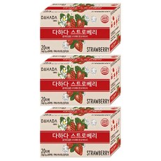 다하다 스트로베리, 1.2g, 20개입, 3개