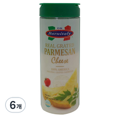 리얼 그레이티드 파마산치즈, 85g, 6개