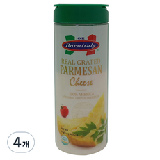 리얼 그레이티드 파마산치즈, 85g, 4개