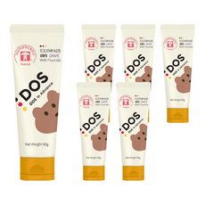 幼兒用高氟牙膏 葡萄味, 6個, 60g