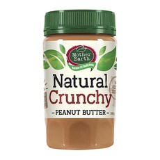 Mother Earth 紐西蘭顆粒花生醬, 380g, 1罐