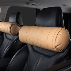 MAYTON 車用原廠色超大型頸枕, 鞍褐色, 1個