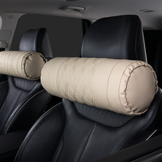 MAYTON 車用原廠色超大型頸枕, 棉米色, 1個