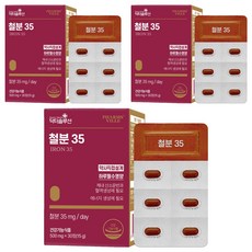 닥터솔루션 철분35 15g, 30정, 3개