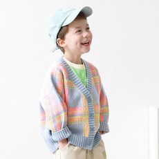 MARi n MORi 兒童 Mari 格紋開衫