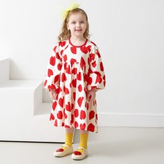 MARI N MORI 女童Mari Heart連身裙