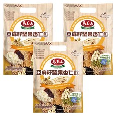 馬玉山 亞麻籽堅果杏仁飲 12包, 336g, 3袋