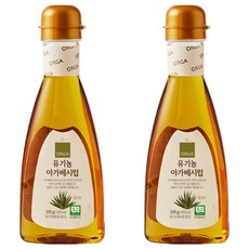 올가홀푸드 유기농 아가베시럽, 335g, 2개