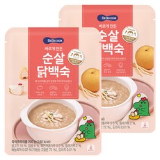 BEBECOOK 寶膳 孩童即食粥, 無骨清燉雞口味, 2包