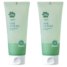그린핑거 내추럴 수딩 젤 로션, 150ml, 2개