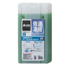 LOGOS 倍速凍結超凍煤 LG81660641 L 25.5 x 16.4 x 2.5cm 900g, 1個, 1個