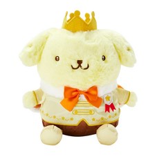 Sanrio 三麗鷗 絨毛娃娃, PN 皇冠 黃色, 1個, 21.5cm