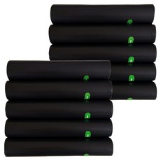 Oreum Days 大型黑色垃圾袋 50 x 60 cm 20入, 20L, 10個