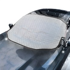 GMZ MOTORS Cool Embo汽車擋風玻璃磁吸式雙面遮陽罩 M號+收納袋, 1套, 混合顏色