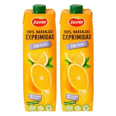Juver 茱兒 鮮榨柳橙汁, 1L, 2瓶