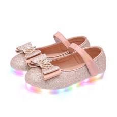 Kiphant 女童皇冠閃亮LED鞋 K-71