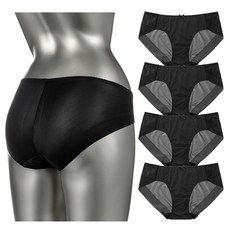 BASE ALPHA ESSENTIALS 女款無痕內褲5件, 黑色+黑色+黑色+黑色+黑色