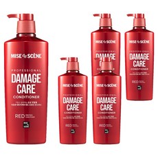 미쟝센 데미지케어 레드 프로틴 컨디셔너, 680ml, 5개