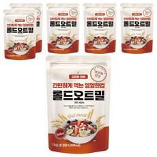 DGFARM 即食大燕麥片, 1kg, 6個