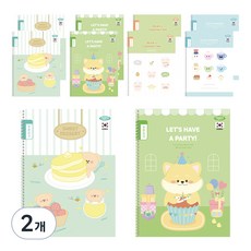 PENPIA 1000 小學線圈8格書寫筆記本 10入, 隨機出貨, 2個