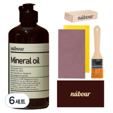 Nouveau 砧板護理油 300ml + 護理套組 B, 6組