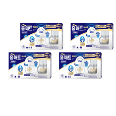 홈매트 리퀴드 알파 플러스 모드형 모기 훈증기 + 리필 2p, 29ml, 4세트