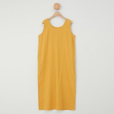 비나인 보키 뒷트임 린넨 원피스 + 허리끈 세트