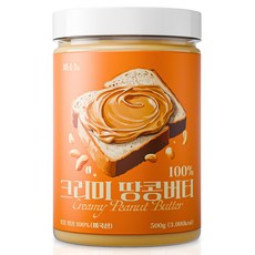 비소뉴 크리미 땅콩버터, 500g, 1개