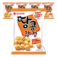 오리온 땅콩강정, 147g, 5개