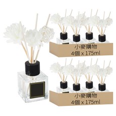 小麥購物 室內擴香瓶 擴香瓶 Y150 18 x 4.7cm 175g 4個, 櫻花, 2件, 175ml