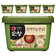 清淨園 淳昌芝麻大蒜包飯醬, 500g, 5盒