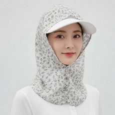 JECO Beautiful 連帽型防曬罩, 灰色, 1個