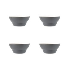 BOWLBOWL 韓國製 BoulBoul Origin 醬料碗, 炭灰色, 4個