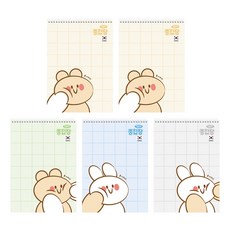 펜피아 3 000 무선 종합장 공용, 랜덤발송, 5개